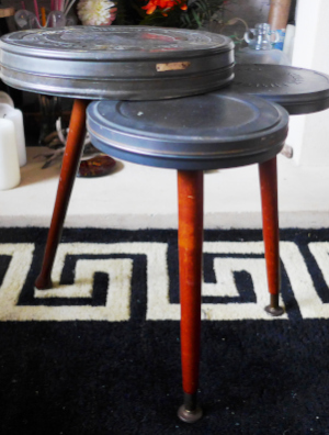 Film Cannister Occasional Table