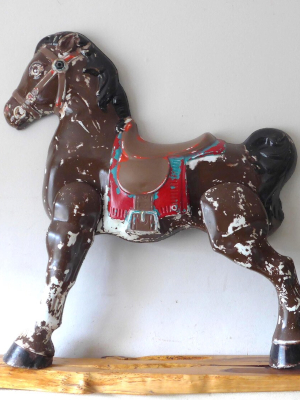 Metal Horse Wall Hanging
