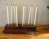 Repurposed wood plane becomes a pencil holder